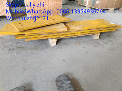 China brand new  sdlg middle wear plate 29170096481 29170042111 , loader spare parts for  wheel loader LG936L supplier