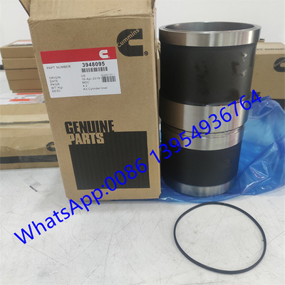 China brand new CUMMINS liner cylinder 4110000081244/C3948095 for sdlg wheel loader、cummins spare parts supplier