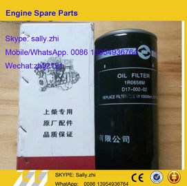 China brand new  oil filter 1R0658M,  D17-002-02 , Shangchai engine parts for shangchai engine C6121 supplier