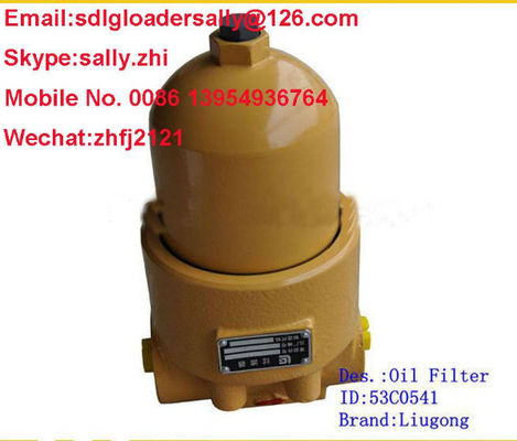 China original Hydraulic Oil Filter, 53C0541, liugong wheel loader spare parts  for liugong wheel loader supplier