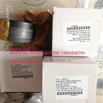 China brand new Piston ring , F/C6121-502, shangchai engine parts  for shangchai engine SC11CB220G2B1 supplier