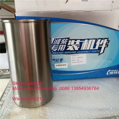 original weichai  cylinder liner 612630010015, spare parts for diesel engines WD10G220E21 for sale